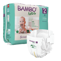 Scutece Ecolabel, Nr. 2, 3-6 kg, 30 bucati, Bambo Nature