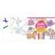 Caiet cu desene pentru colorat, Roz, Melissa & Dooug 713189