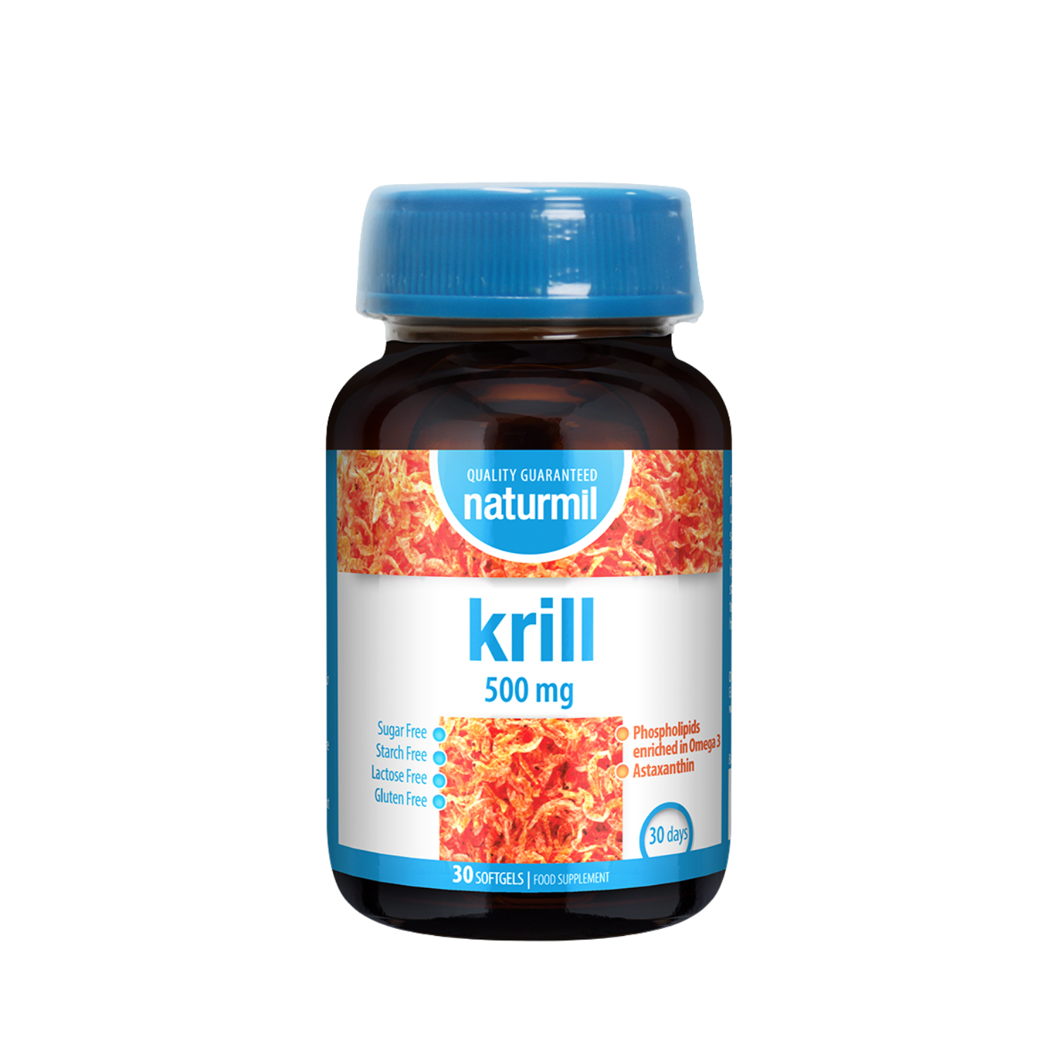 Krill, 500 mg, 30 capsule, Naturmil