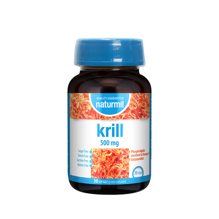 Krill, 500 mg, 30 capsule, Naturmil