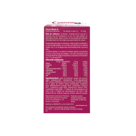 Omnibiotic 6, 60 g, Institut AllergoSan 782880