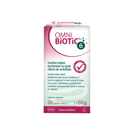 Omnibiotic 6, 60 g, Institut AllergoSan