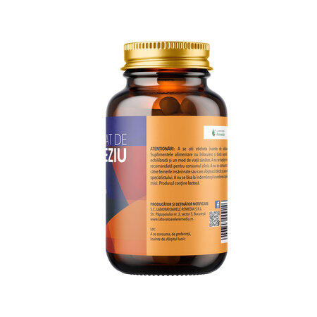 Bisglicinat de magneziu, 1000 mg, 100 comprimate filmate, Remedia 713259