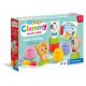 Set de joaca cu animalute, 6 cuburi moi si carticica Soft Clemmy, 6 luni+, Clementoni 713309
