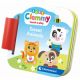 Set de joaca cu animalute, 6 cuburi moi si carticica Soft Clemmy, 6 luni+, Clementoni 713310