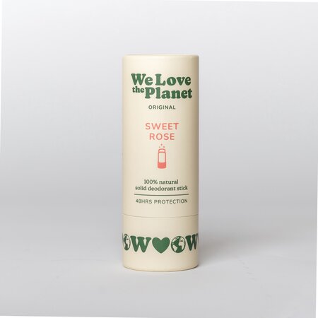 Deodorant natural stick, Sweet Rose, 40 g, We Love The Planet 713327