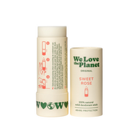 Deodorant natural stick, Sweet Rose, 40 g, We Love The Planet