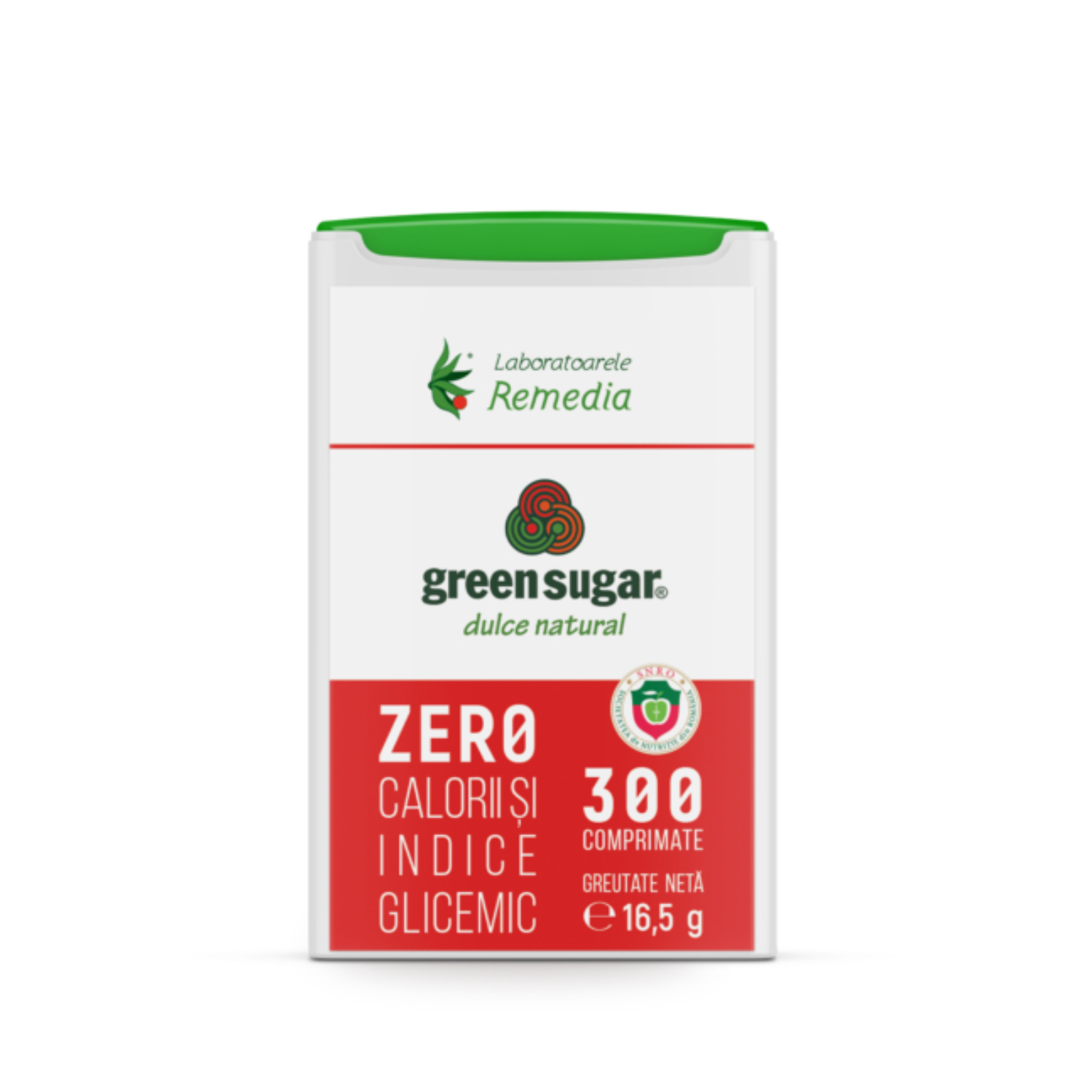 Indulcitor Green Sugar, 300 comprimate, Remedia