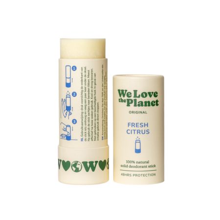 Deodorant natural stick, Fresh Citrus, 40 g, We Love The Planet