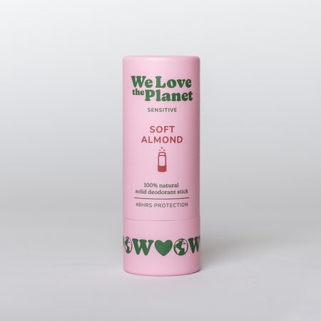 Deodorant natural stick Sensitive, Soft Almond, 40 g, We Love The Planet 713345