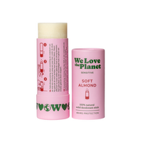 Deodorant natural stick Sensitive, Soft Almond, 40 g, We Love The Planet