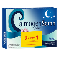 Pachet Calmogen Plant Somn 2 la pret de 1, 2x30 capsule, Perrigo