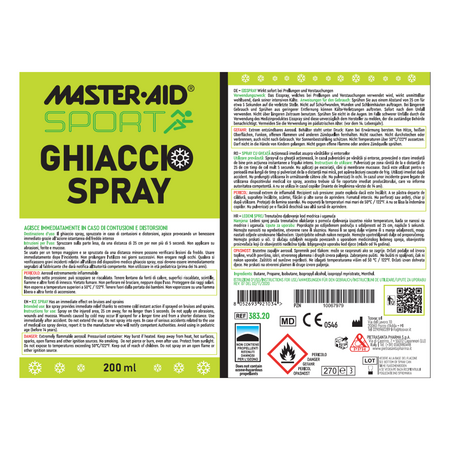 Spray cu efect de racire pentru contuzii Ice Spray, 200 ml, Master Aid 816958
