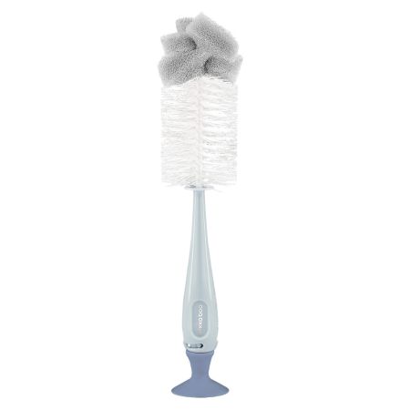 Set perie curatare biberoane 2 in 1, Blue, Kikka Boo 713393