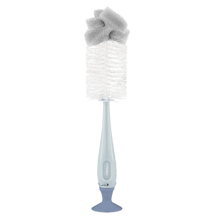 Set perie curatare biberoane 2 in 1, Blue, Kikka Boo 713393