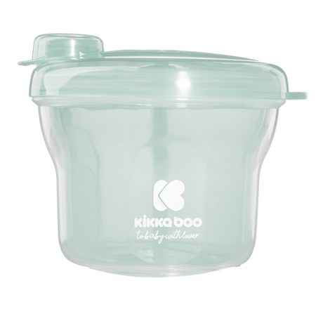 Recipient compartimentat pentru lapte praf sau gustari, 240 ml, Mint, 0 luni+, Kikka Boo 713400