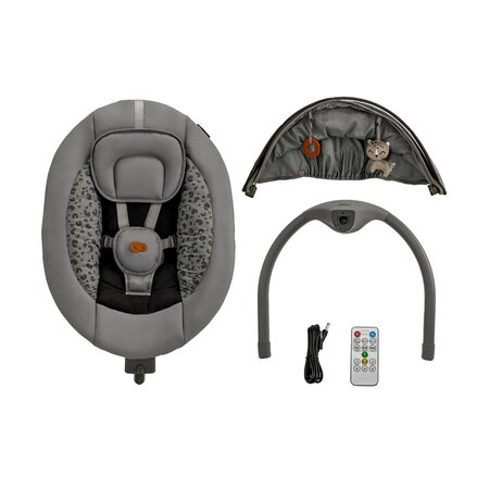 Leagan electric Lumi 2, Dark Grey, Kinderkraft 713466