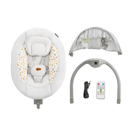Leagan electric Lumi 2, Light Grey, Kinderkraft 713481