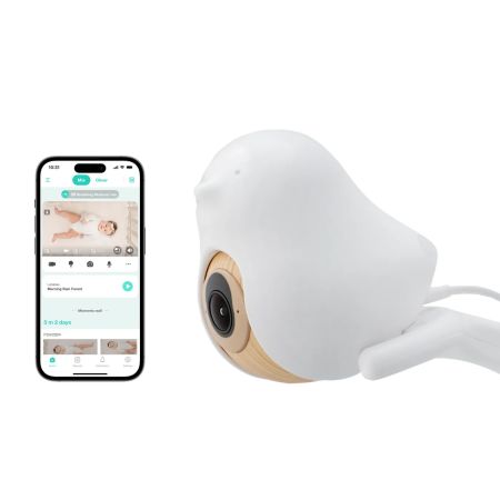Dispozitiv inteligent WiFi de monitorizare video pentru bebelusi, CuboAi