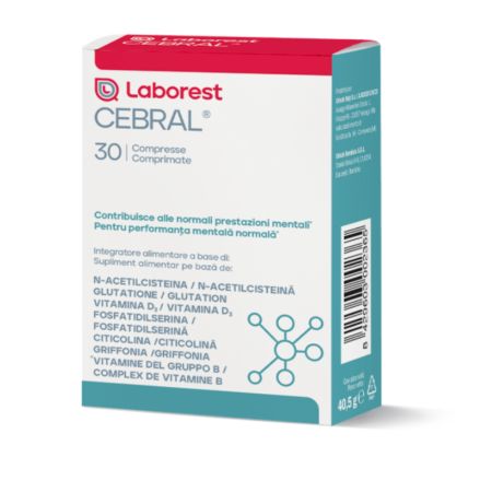 Cebral, 30 comprimate, Laborest