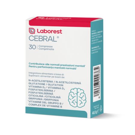 Cebral, 30 comprimate, Laborest