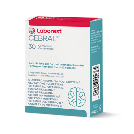 Cebral, 30 comprimate, Laborest