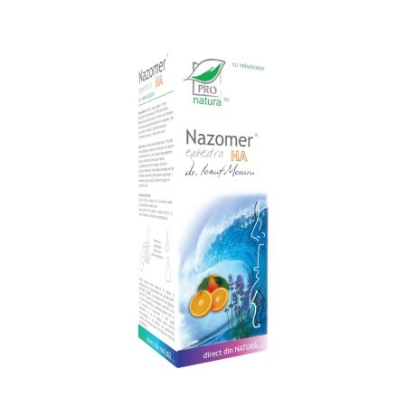 Spray nazal cu nebulizator Nazomer Ephedra HA, 50 ml, Pro Natura