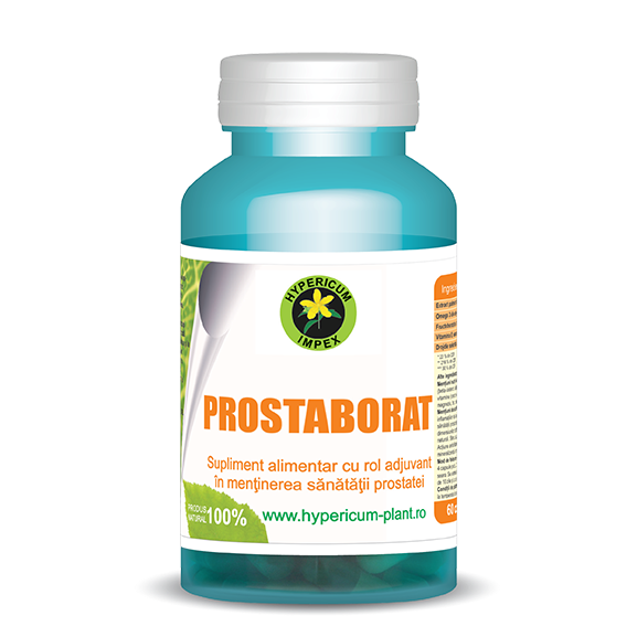 Prostaborat, 60 capsule, Hypericum