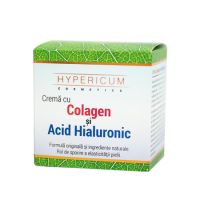 Crema cu colagen si acid hialuronic, 40 ml, Hypericum