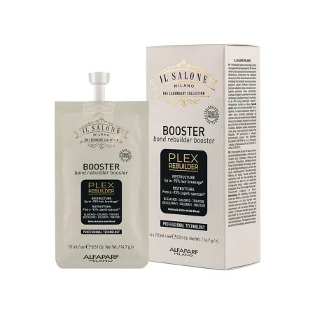 Amplificator de reconstructie pentru par decolorat Plex Rebuilder IL Salone, 4x15 ml, Alfaparf