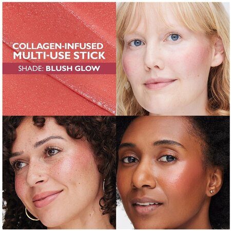 Stick pentru fata instant FirmX Collagen Bounce, Blush Glow, 16 g, Peter Thomas Roth 713674