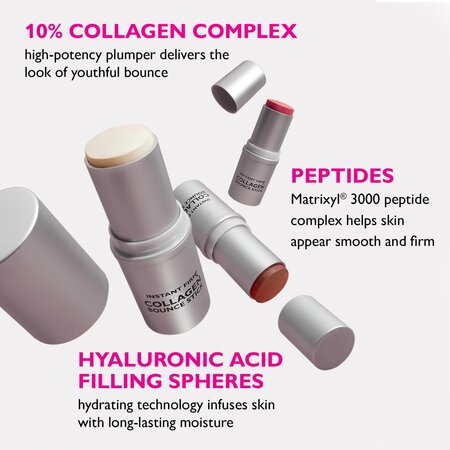 Stick pentru fata instant FirmX Collagen Bounce, Blush Glow, 16 g, Peter Thomas Roth 713678