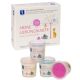 Set de modelaj plastilina cu sclipici Premium, 4x130 g, Feuchtmann 713740