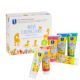 Set de 6 tuburi de vopsea pentru pictura cu degetele, 2 ani+, Basic, Feuchtmann 713776