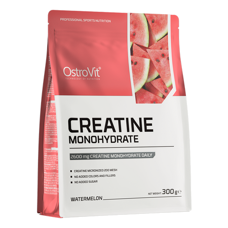 Creatina monohidrata, Pepene Verde, 300 g, Ostrovit