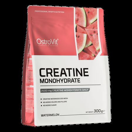 Creatina monohidrata, Pepene Verde, 300 g, Ostrovit