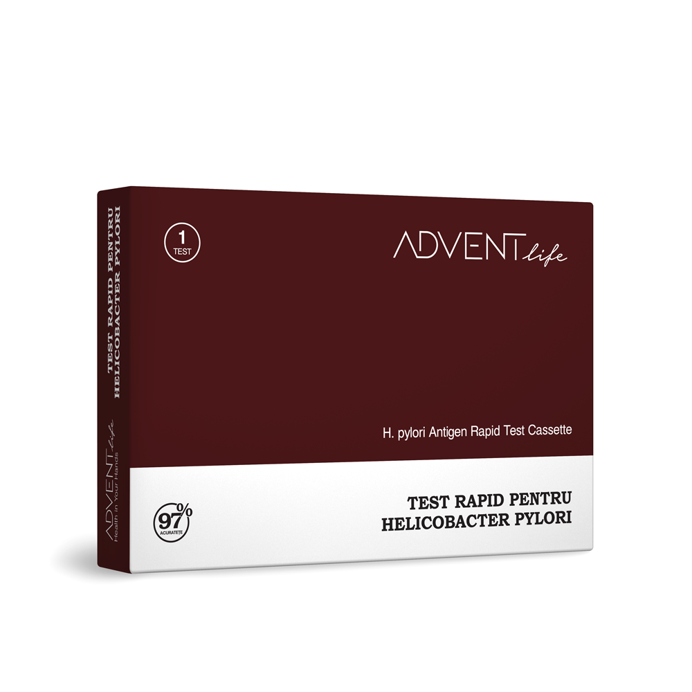 Test Rapid pentru Helicobacter Pylori, 1 bucata, Advent