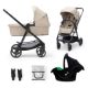 Carucior 3 in 1 Newly, Bej, Kinderkraft 713869