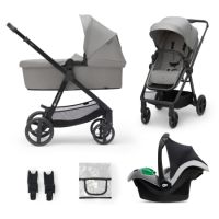 Carucior 3 in 1 Newly, Light Grey, Kinderkraft