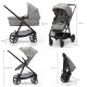 Carucior 3 in 1 Newly, Light Grey, Kinderkraft 713885