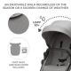 Carucior 3 in 1 Newly, Light Grey, Kinderkraft 713893