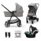Carucior 3 in 1 Newly, Light Grey, Kinderkraft 713882