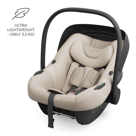 Scoica auto I-Lite cu baza Endura Safe Fx, Beige, Kinderkraft 713905