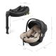 Scoica auto I-Lite cu baza Endura Safe Fx, Beige, Kinderkraft 713896