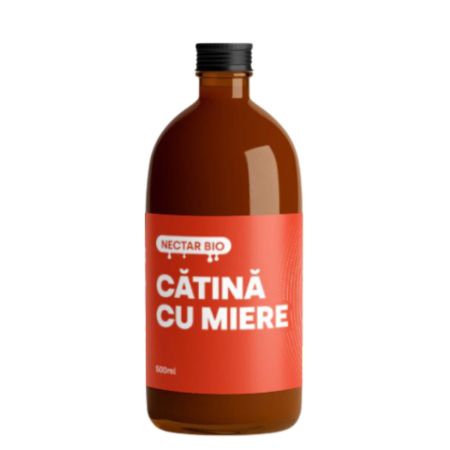 Suc Bio concentrat de Catina cu Miere, 500 ml, Catineata