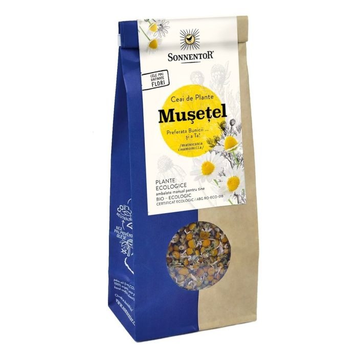 Ceai bio de musetel, 50 g, Sonnentor