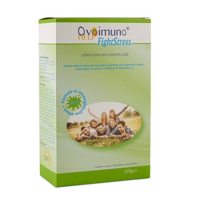 Ovoimuno Help Fight Stress, 270 g pulbere orodisperabila, Trm Supplements