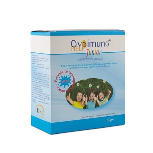 Ovoimuno Help Junior, 150 g pulbere orodispersabila, Trm Supplements