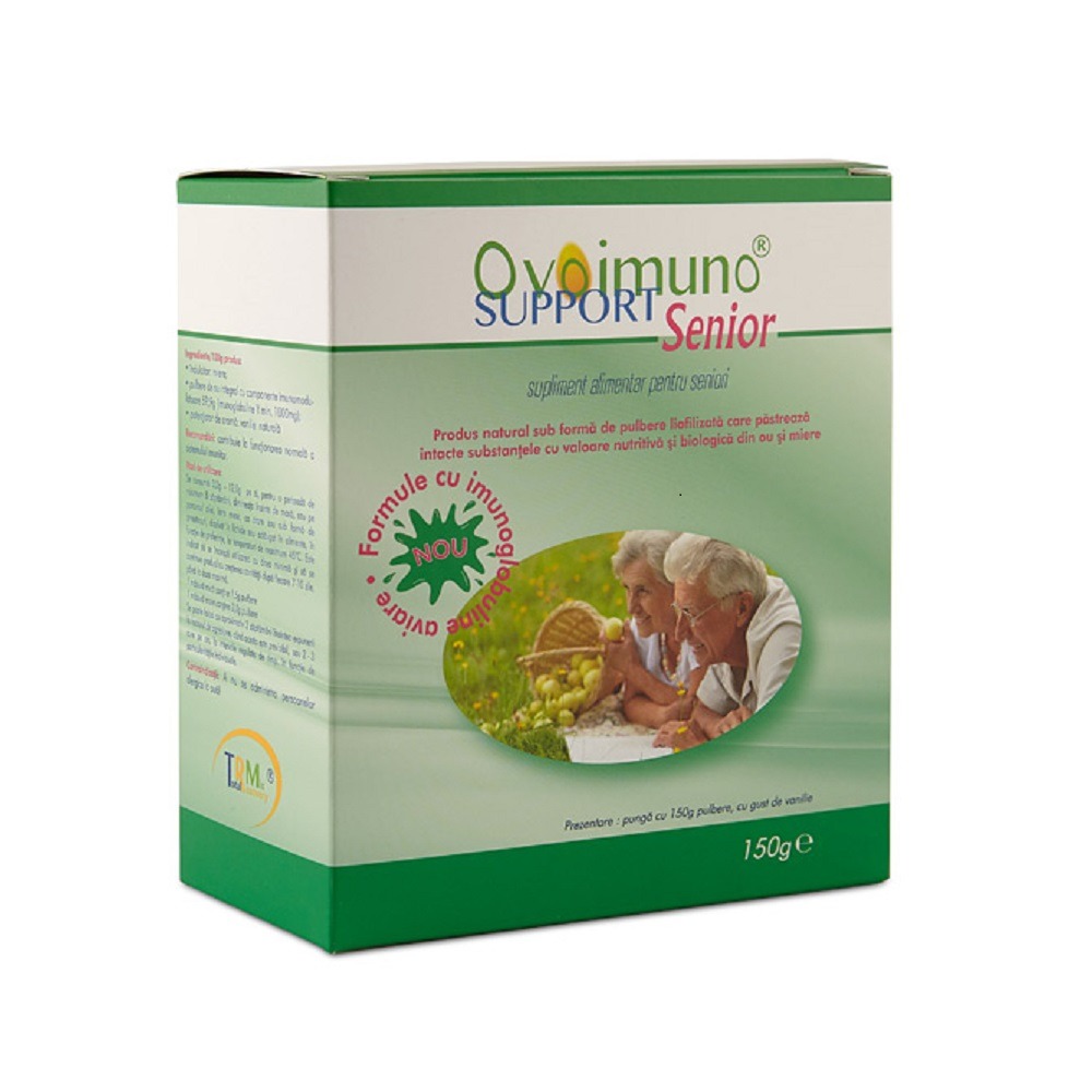 Ovoimuno Support Senior, 150 g pulbere orodispersabila, Trm Supplements