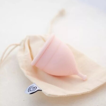 Cupa menstruala, marime B, Roz, 1 bucata, Grace and Green 714227